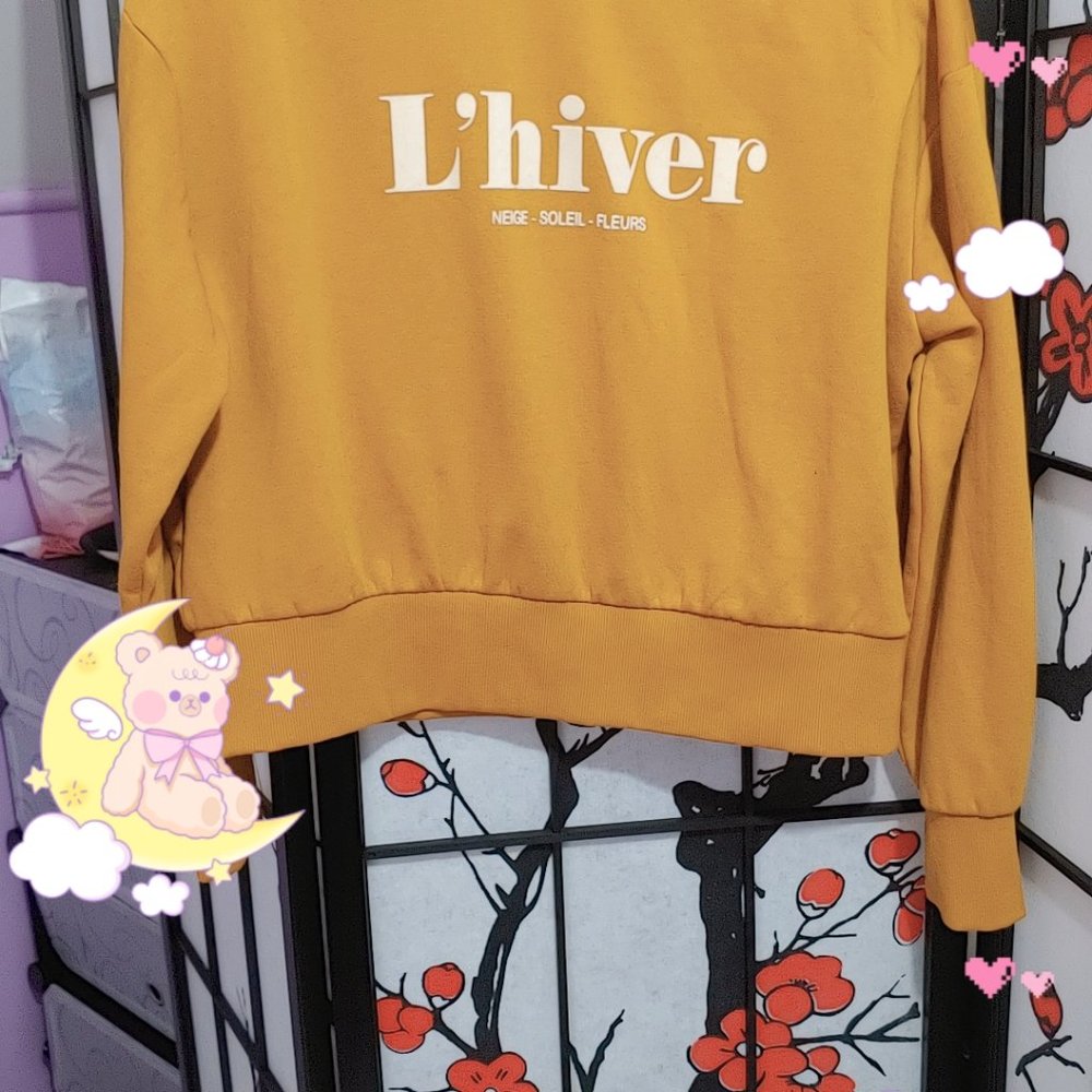 Mock-turtleneck Sweatshirt